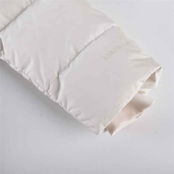 Lululemon White Long Down Jacket - Picture 3 of 7